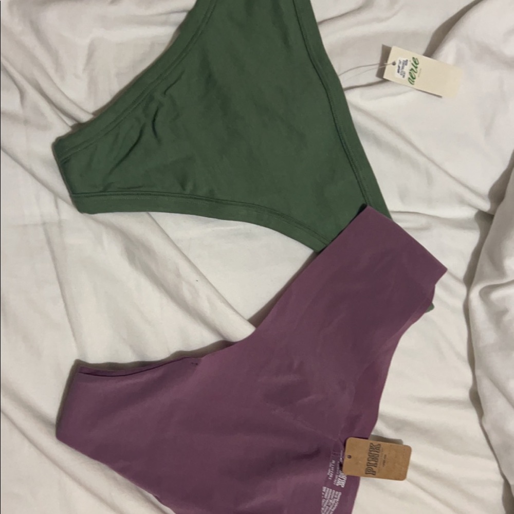 Pink and Aerie brand new thongs